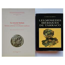 121 - DOS LIBROS SOBRE NUMISMÁTICA IBÉRICA DE ÉPOCA ANTIGUA