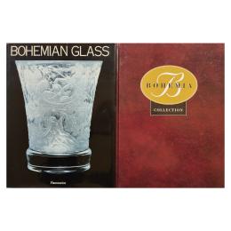 181 - DOS LIBROS SOBRE CRISTAL DE BOHEMIA