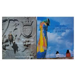 191 - DOS LIBROS SOBRE ESCULTURA PÚBLICA EN BARCELONA
