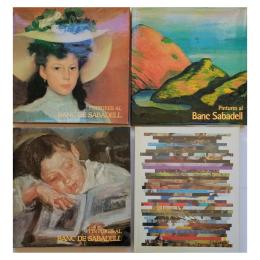 205 - CUATRO LIBROS SOBRE LA COLECCIÓN DE ARTE DEL BANC SABADELL