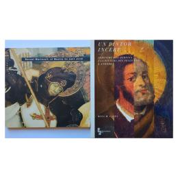 243 - DOS LIBROS MONOGRÁFICOS SOBRE PINTURA ANTIGUA CATALANA