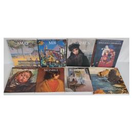 262 - OCHO LIBROS SOBRE ARTISTAS CATALANES