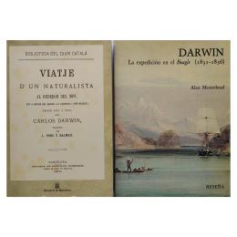 264 - DOS LIBROS SOBRE LA EXPEDICIÓN DE DARWIN EN EL BEAGLE