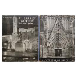 265 - DOS LIBROS SOBRE EL GÓTICO EN BARCELONA