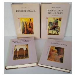 276 - CUATRO LIBROS DE MIQUEL BATLLORI