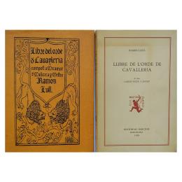 284 - LLIBRE DE L'ORDE DE CAVALLERIA 