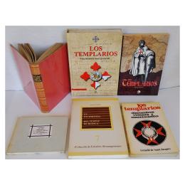 290 - SEIS LIBROS SOBRE LOS TEMPLARIOS