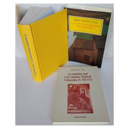 296 - DOS LIBROS SOBRE LA SOCIEDAD RURAL CATALANA EN LA EDAD MEDIA