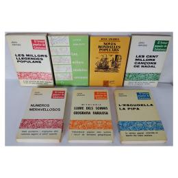 298 - SIETE LIBROS MONOGRÁFICOS DE JOAN AMADES
