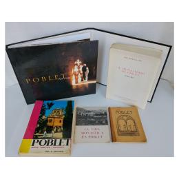 307 - CINCO LIBROS SOBRE POBLET