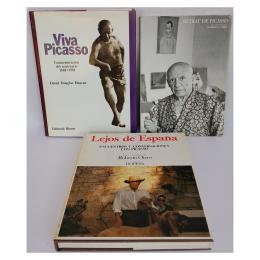 314 - TRES LIBROS SOBRE PICASSO