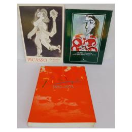 316 - TRES LIBROS SOBRE PICASSO