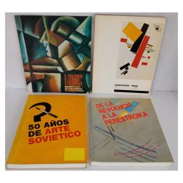 319 - CUATRO LIBROS SOBRE ARTE RUSO