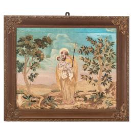 1229 - BORDADO RELIGIOSO DEL SIGLO XVIII