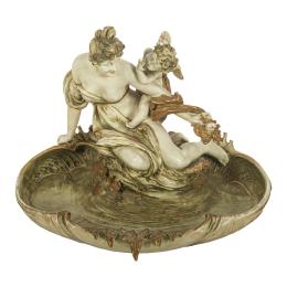 683 - FIGURA DE PORCELANA AUSTRÍACA DEL PRIMER TERCIO S. XX