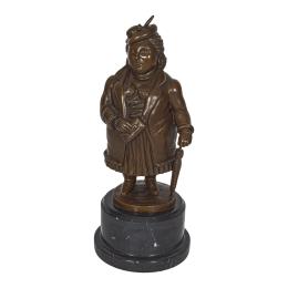 1203-A - FIGURA EN BRONCE S.XX