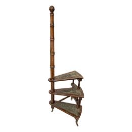 480 - ESCALERA DE BIBLIOTECA DE PRINCIPIOS DEL S.XX