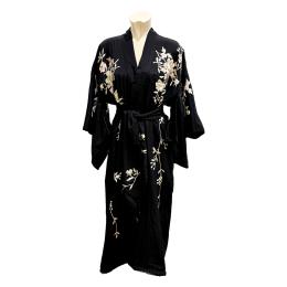 1158 - BATA TIPO KIMONO DE LA SEGUNDA MITAD DEL SIGLO XX