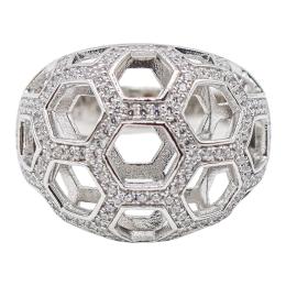 14 - ANILLO BOMBÉ DE DISEÑO