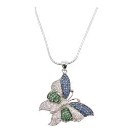 75 - COLGANTE MARIPOSA CON CIRCONITAS