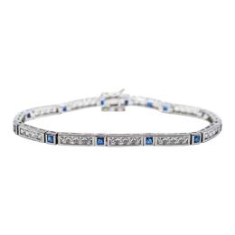 251 - PULSERA RIVIERE CON CIRCONITAS