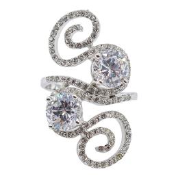 19 - ANILLO CON CIRCONITAS