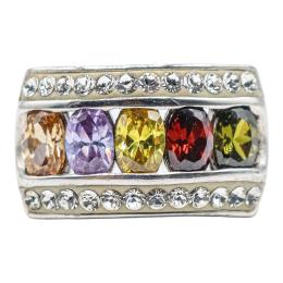 49 - ANILLO MULTICOLOR