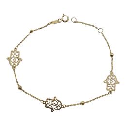 235 - PULSERA CON MANO DE FÁTIMA