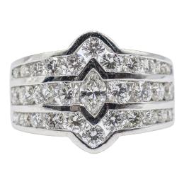 17 - ANILLO CON BRILLANTES
