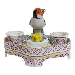 741 - TINTERO EN PORCELANA HEREND
