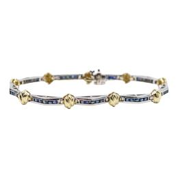273 - PULSERA CON ZAFIROS