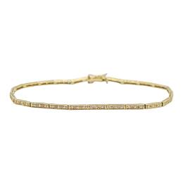 294 - PULSERA RIVIERE CON BRILLANTES