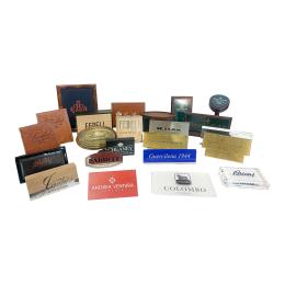 758 - COLECCIÓN DE PEQUEÑAS CARTELAS PUBLICITARIAS 