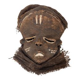 614 - MÁSCARA AFRICANA DEL CONGO