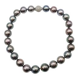 174 - COLLAR DE PERLAS TAHITÍ