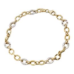 265 - PULSERA BICOLOR