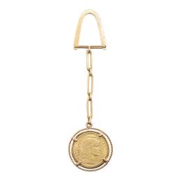 591 - LLAVERO CON MONEDA