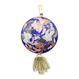 152 - COLGANTE ORIENTAL CON ESMALTES