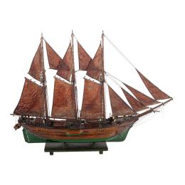 1348 - MAQUETA DE VELERO DE LA SEGUNDA MITAD DEL SIGLO XX