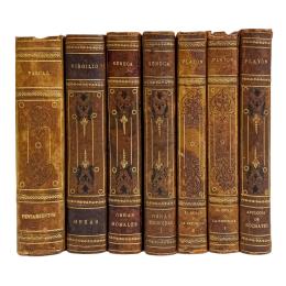 456 - SIETE LIBROS DE DIFERENTES CLÁSICOS 