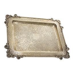 1117 - SALVILLA DE PLATA DE MEDIADOS DE SIGLO XX