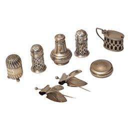 1074 - LOTE VARIADO DE OBJETOS DE PLATA DEL ÚLTIMO TERCIO S. XX