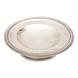1057 - FUENTE FRUTERO DE PLATA DE MEDIADOS DE SIGLO XX