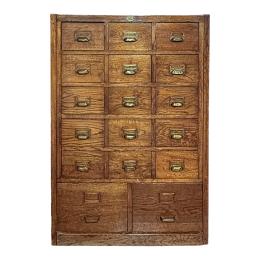 506 - MUEBLE ARCHIVADOR DE LOS AÑOS 40