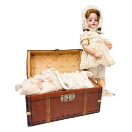 390 - MUÑECA SIMON & HALBIG DEL PRIMER CUARTO  DEL S.XX
