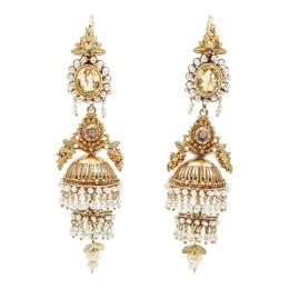 261 - PENDIENTES VALENCIANOS DE BALCONET, DEL S.XIX