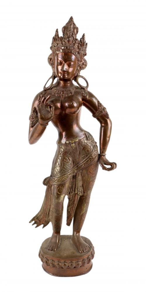 FIGURA EN BRONCE DE LA PRIMERA MITAD DEL S.XX