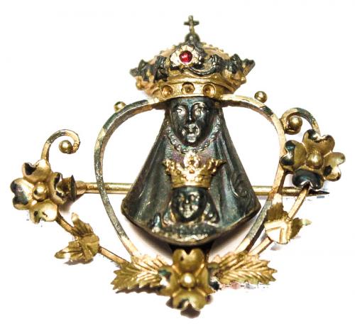 BROCHE DEVOCIONARIO DEL S.XIX