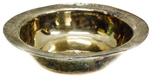 PLATO HONDO EN PLATA. DEL SIGLO XIX