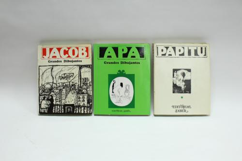 TRES LIBROS SOBRE DIBUJANTES CATALANES